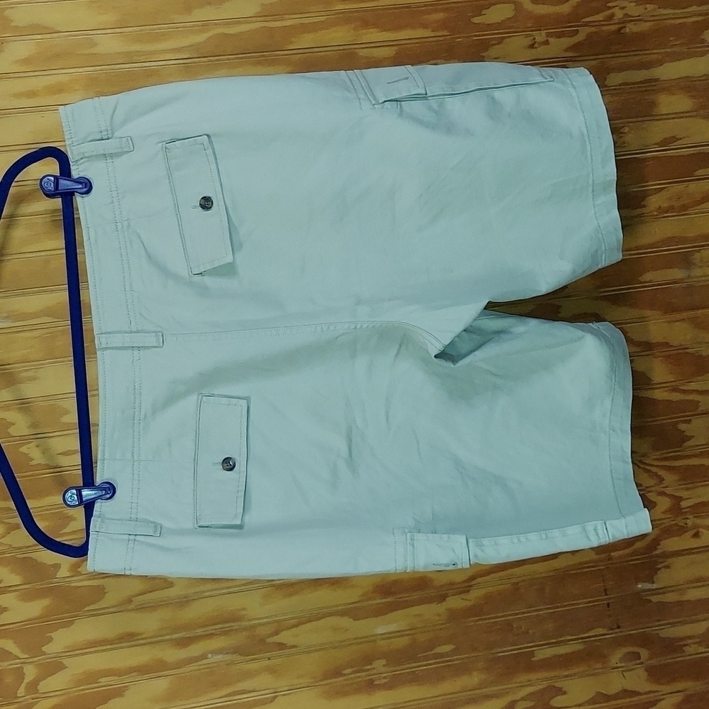 Saddlebred khaki cargo shorts big and tall